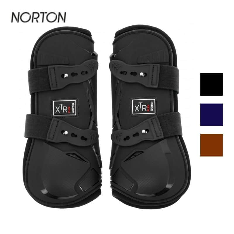 Guêtres NORTON NEW XTR Flex à boutons protège tendons cheval 530676 Sellerie Equinoxe-Shop