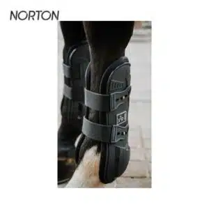 Guêtres NORTON XTR Flex à clips protège tendons cheval 530676 Sellerie Equinoxe Shop Fuveau