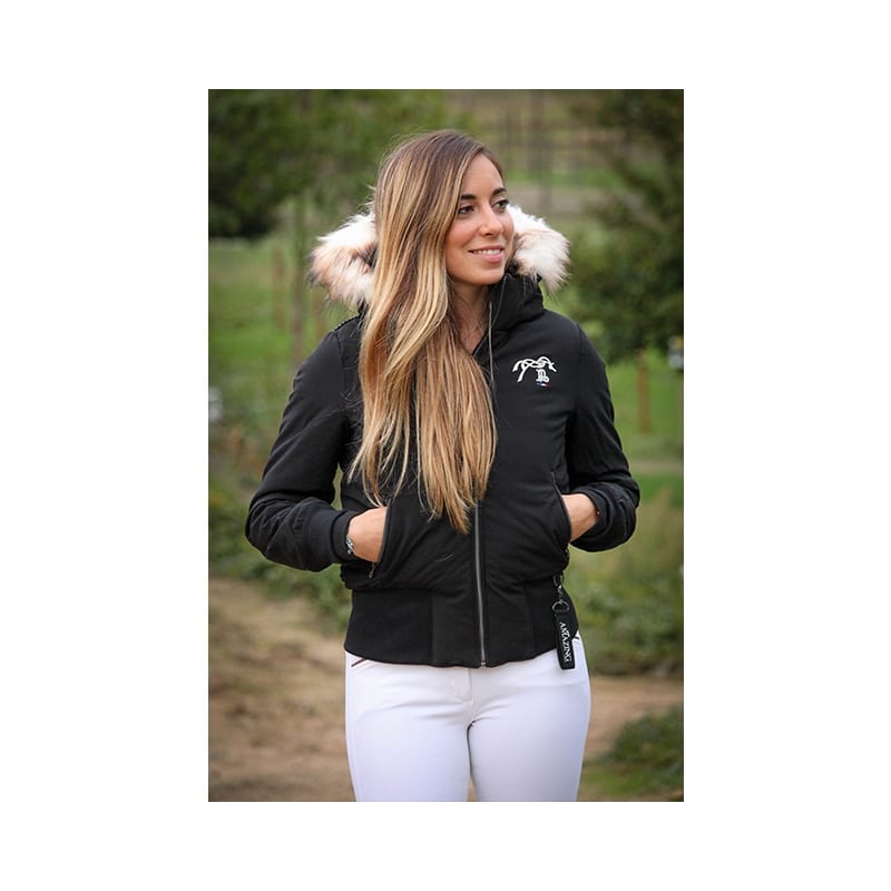 Blouson d'équitation Step noir PENELOPE STORE by EQUINOXE-SHOP