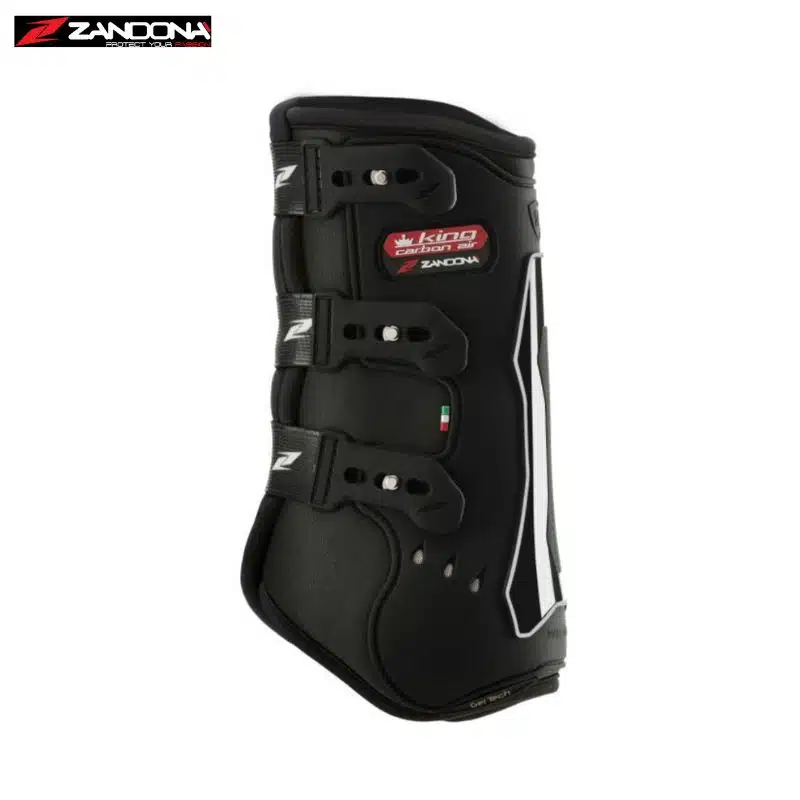 Guêtres KING CARBON AIR FRONT ZANDONA horse black Sellerie Equinoxe