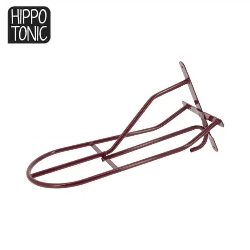 PORTE SELLE FIXE BORDEAUX HIPPOTONIC Aménagement Sellerie Equinoxe-Shop