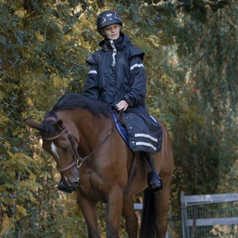 Imperméable d'equitation Rider Coat EQUITHEME equinoxe-shop.com