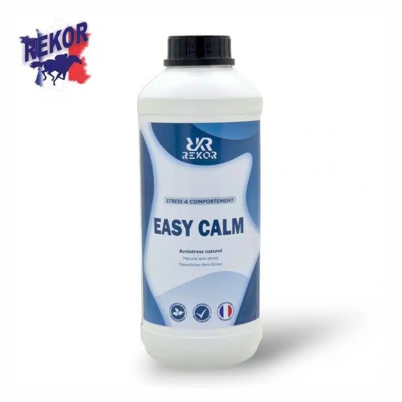 EASY CALM 1L REKOR anti-stress naturel pour chevaux Sellerie Equinoxe Shop Fuveau