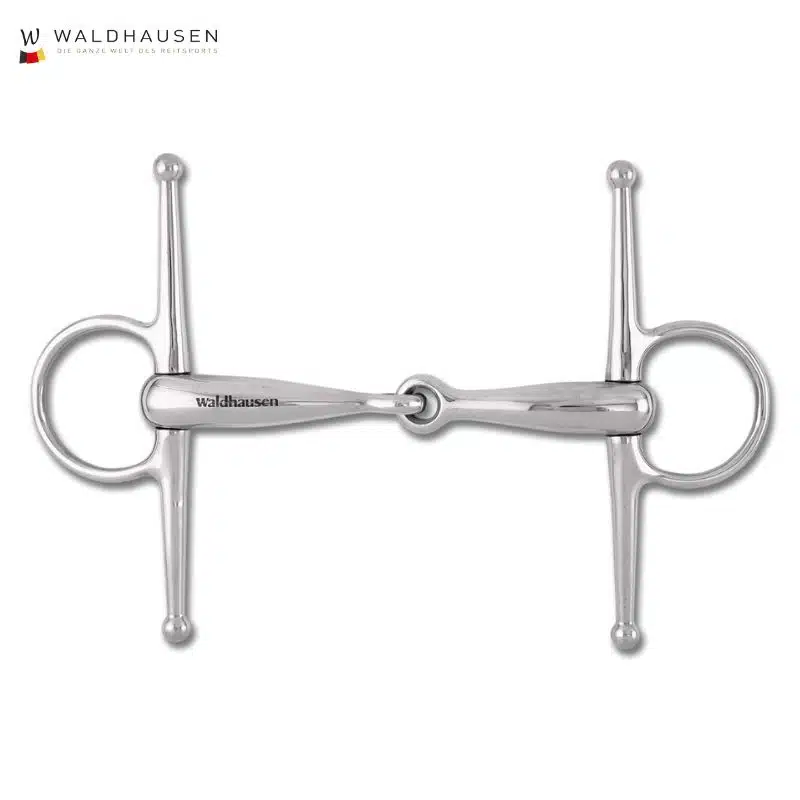 Mors aiguilles 16 mm simple brisure Waldhausen 6518616 Sellerie Equinoxe Shop Fuveau