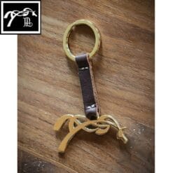 PENELOPE STORE - Porte-clefs Tibou - Havane & Doré