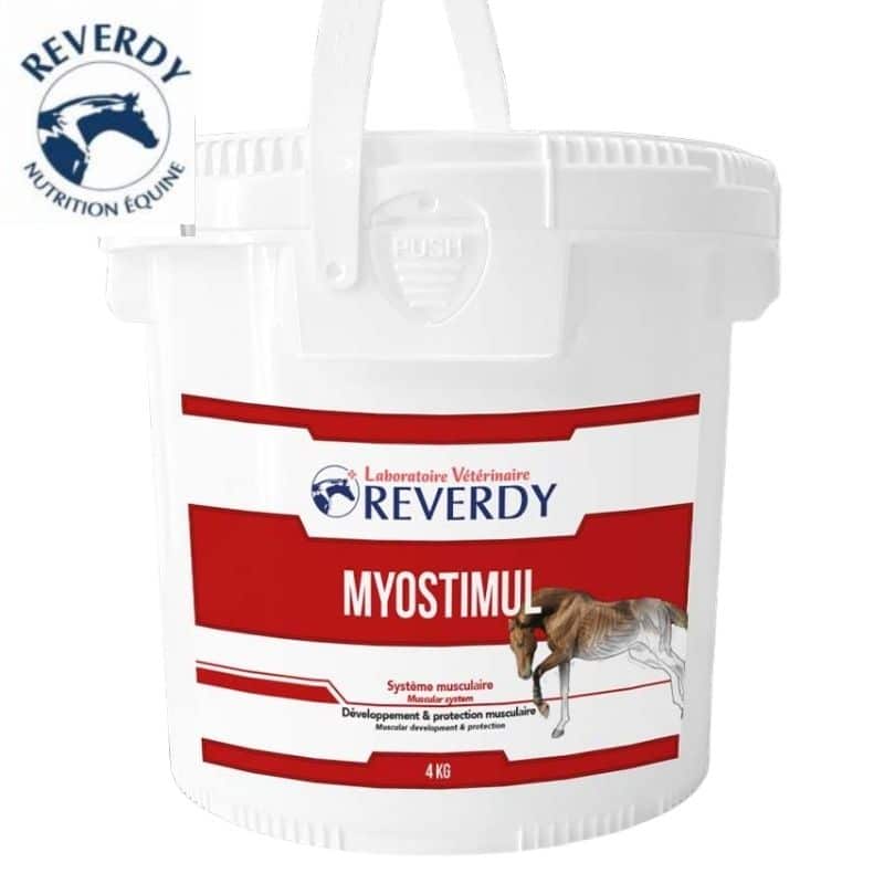 REVERDY MYOSTIMUL 4kg complément alimentaire prise de masse cheval Sellerie Equinoxe Shop Fuveau