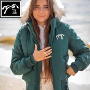 blouson bombers step Vert Forêt PENELOPE STORE Sellerie Equinoxe Shop