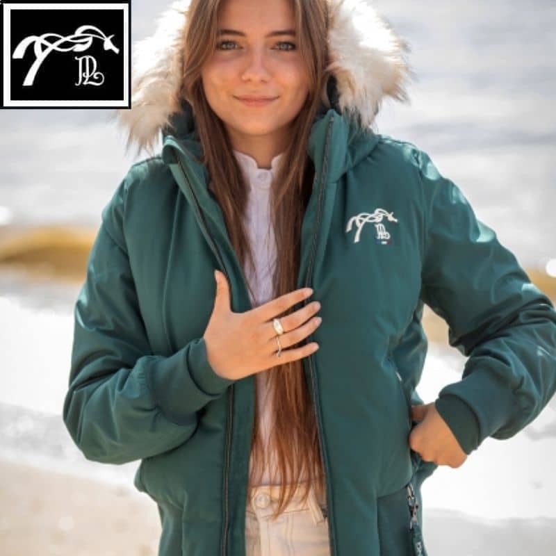 blouson bombers step Vert Forêt PENELOPE STORE Sellerie Equinoxe Shop