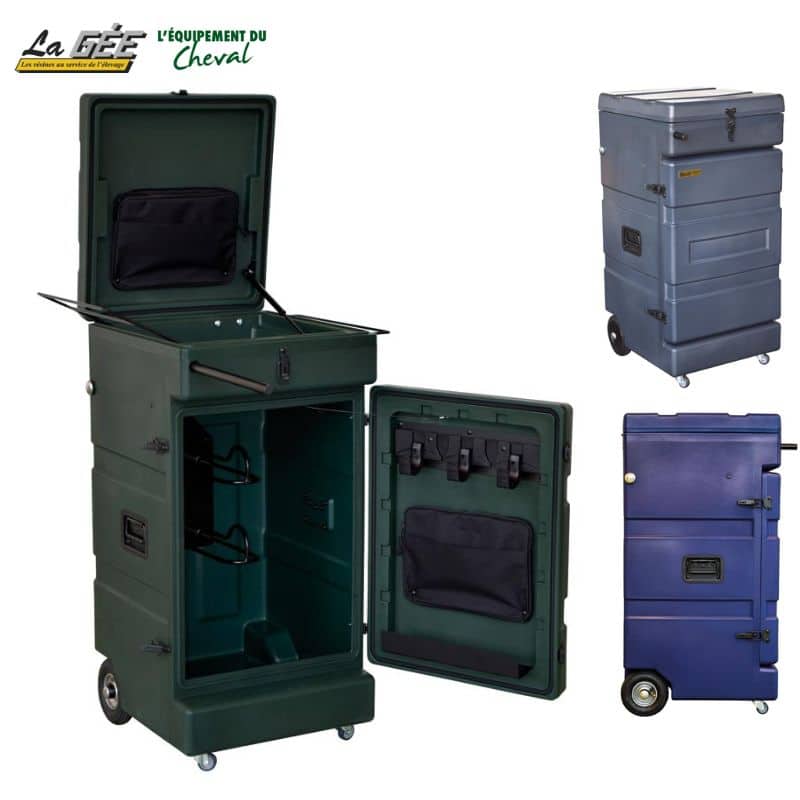 MALLE DE CONCOURS VERTICALE CHEVAUX DE SELLE LA GEE Sellerie Equinoxe Shop
