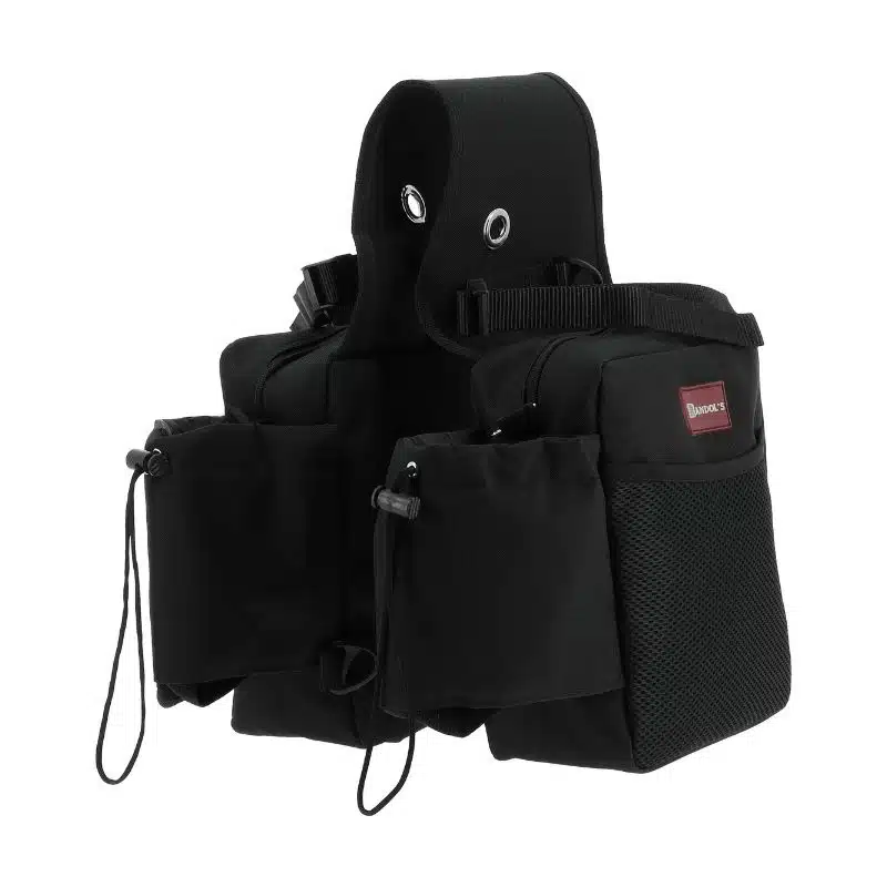 Sacoches de randonnée noir RANDOL'S by Sellerie Equinoxe Shop Fuveau