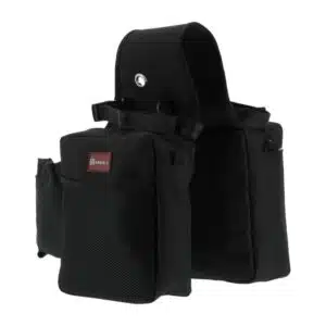 Sacoches de randonnée noires RANDOL'S by Sellerie Equinoxe Shop Fuveau