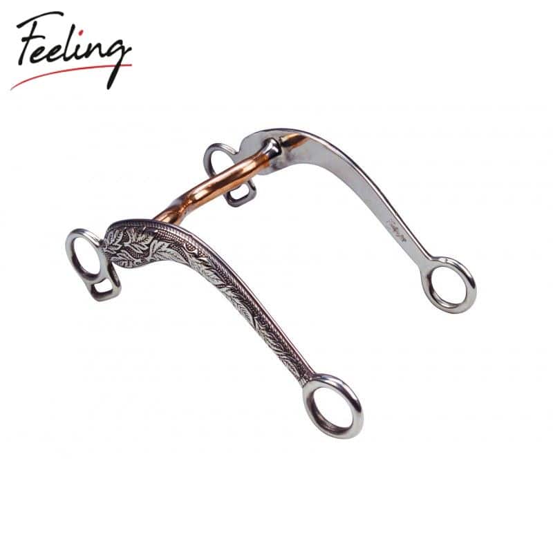 Mors Western Branches ovales FEELING 607928125 Sellerie Equinoxe Shop Fuveau