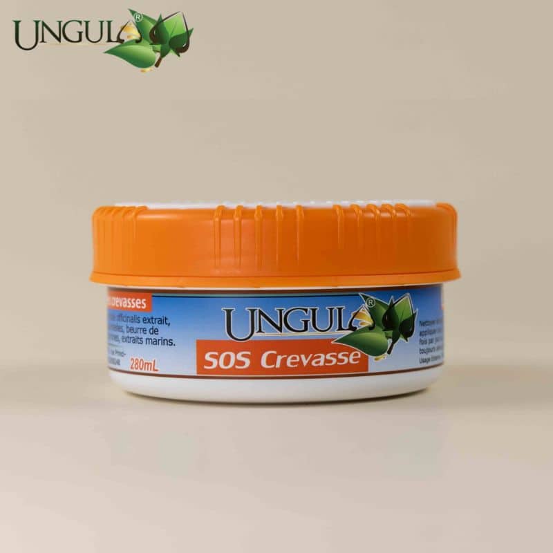 Pot de baume SOS Crevasse Ungula Naturalis 280 ml pour les soins cutanés du cheval