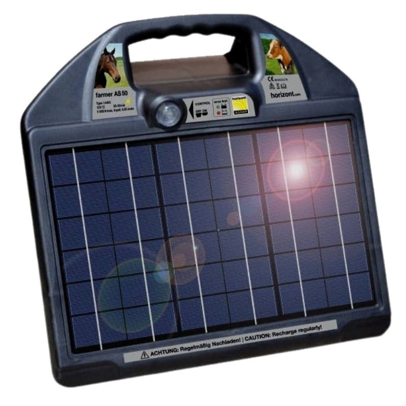 Poste Batterie Solaire Equistop AS500 HORIZONT Equinoxe-Shop