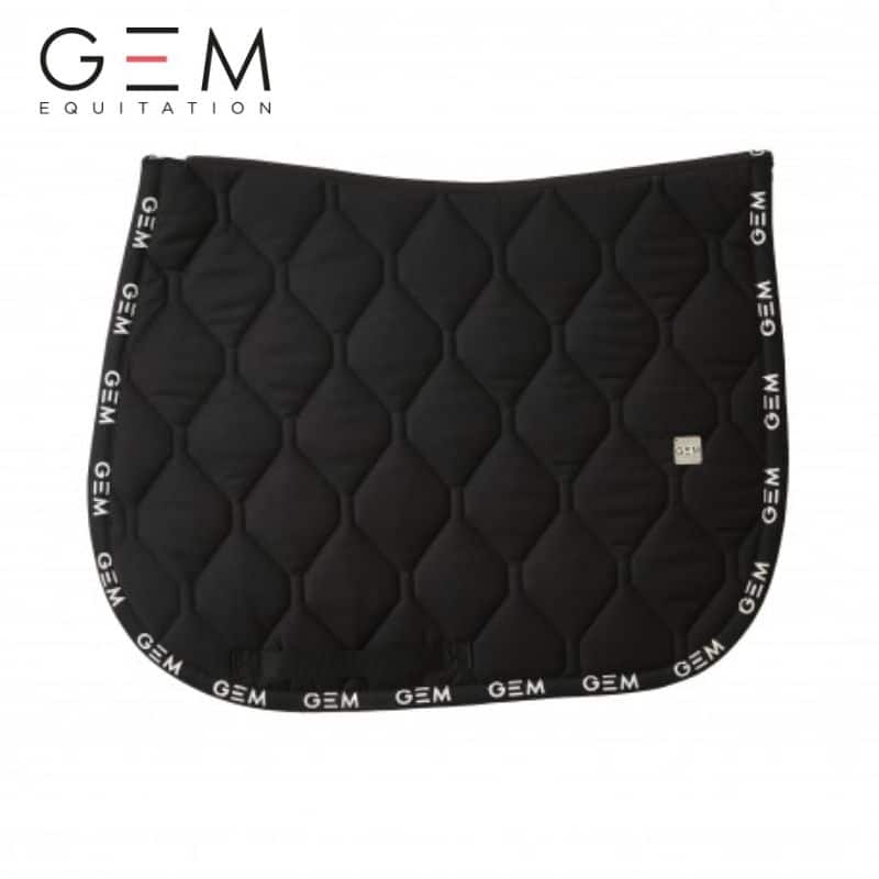 Tapis LOVE GEM NOIR by Sellerie Equinoxe