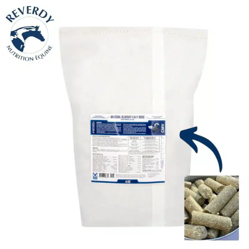 CMV EASY DOSE REVERDY RECHARGE SACHET 4 kg vitamines et minéraux pour chevaux Sellerie Equinoxe Fuveau