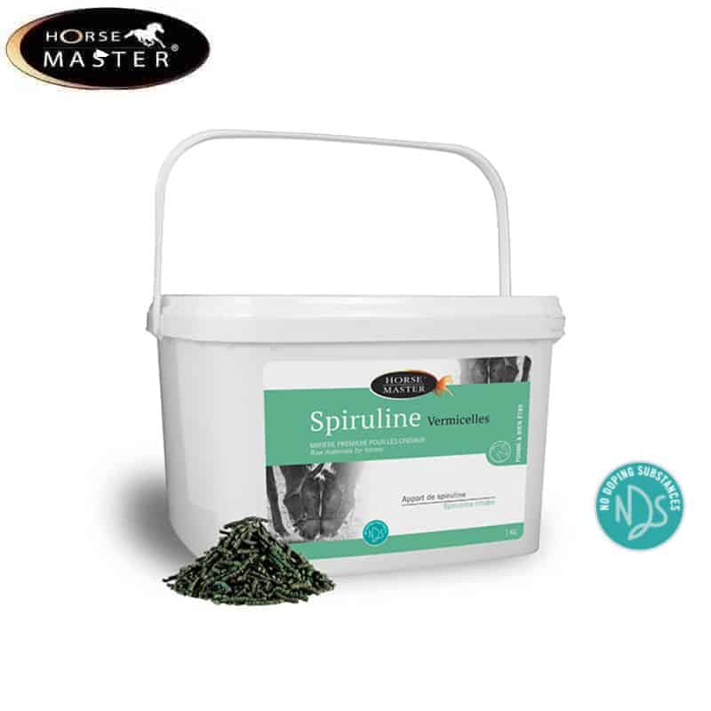 Spiruline vermicelles cheval HORSE MASTER 111001 SELLERIE EQUINOXE SHOP