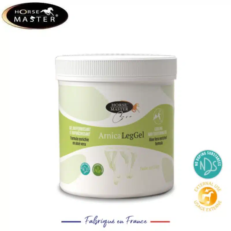 arnica leg gel pour cheval HORSE MASTER Gel apaisant coups et contusions 013090105 SELLERIE EQUINOXE SHOP FUVEAU arnica leg gel pour cheval HORSE MASTER Gel apaisant coups et contusions 013090105 SELLERIE EQUINOXE SHOP FUVEAU