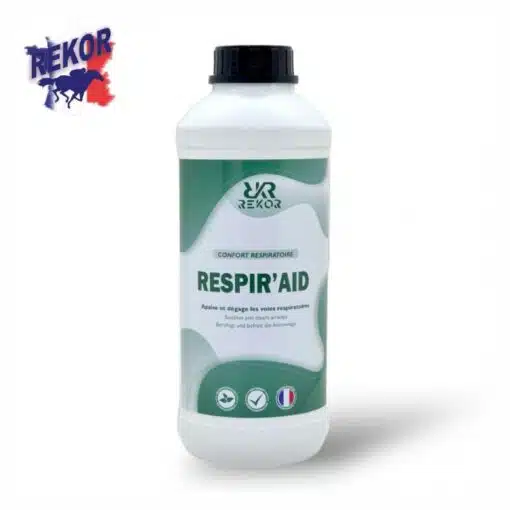 RESPIR’AID REKOR Sirop pour la toux des chevaux Sellerie Equinoxe Shop Fuveau