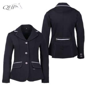 veste de concours enfant coco noir QHP Sellerie Équinoxe