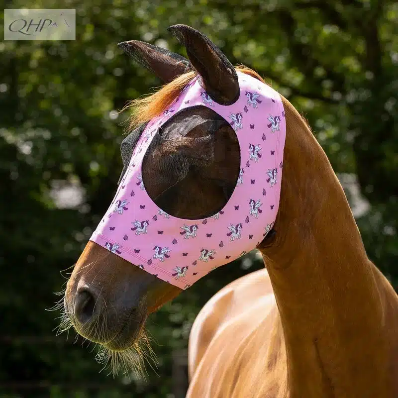 Bonnet anti mouche Super bug QHP SS25 licorne Sellerie Equinoxe Shop Fuveau