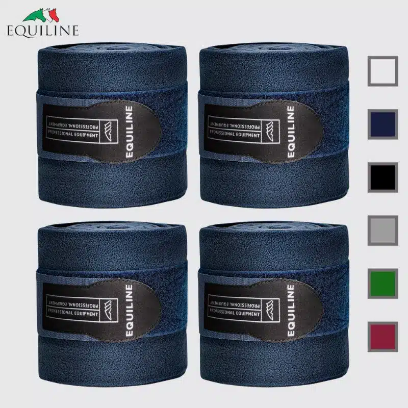 Bandes de polo polaire set de 4 EQUILINE EC018PD04000 Sellerie Equinoxe Shop Fuveau