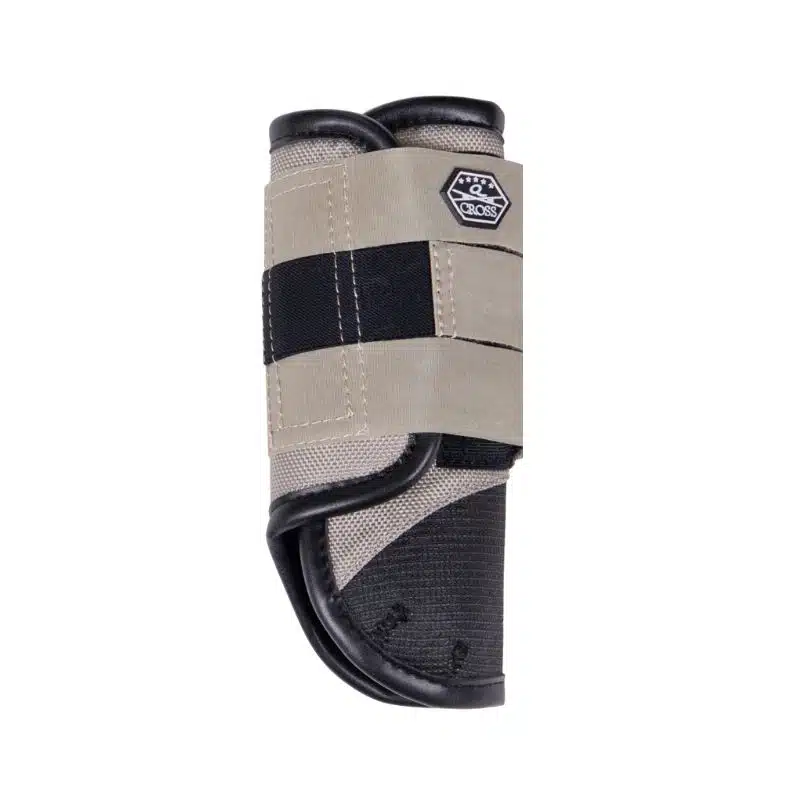 Guêtres de cross antérieur technical Q cross beige biscuit QHP Sellerie Equinoxe Shop