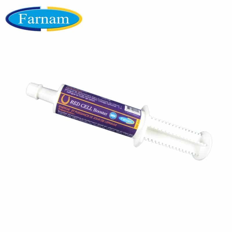 Seringue orale Farnam Red Cell Booster 60 ml pour cheval