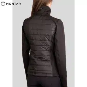 Veste d'équitation Hybride Emma Jacket rear noir MONTAR by Sellerie Equinoxe Shop