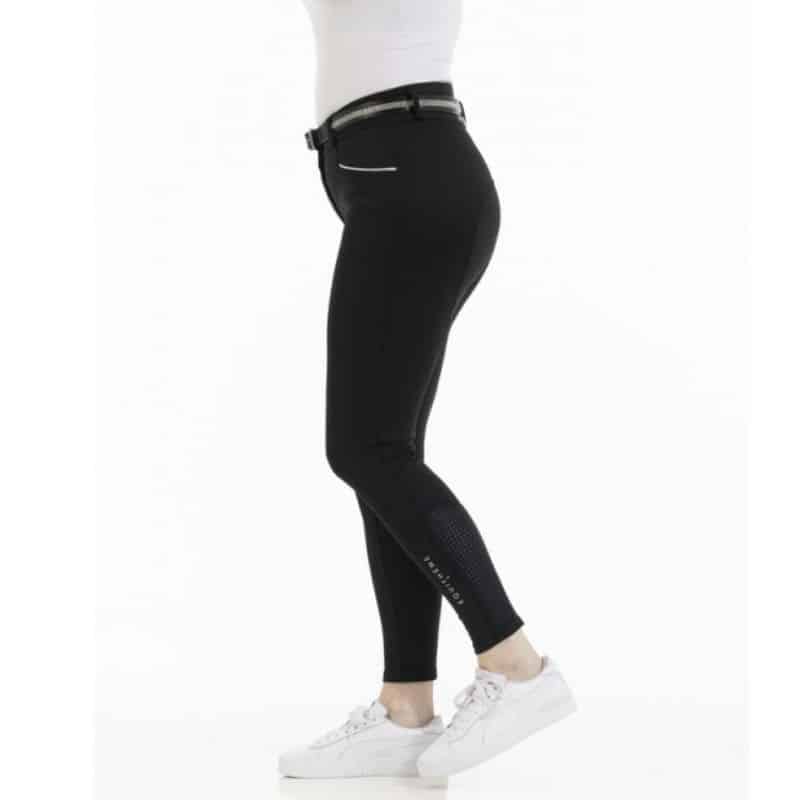 promo pantalon d'équitation Claudine Equithemen noir Sellerie Equinoxe Shop