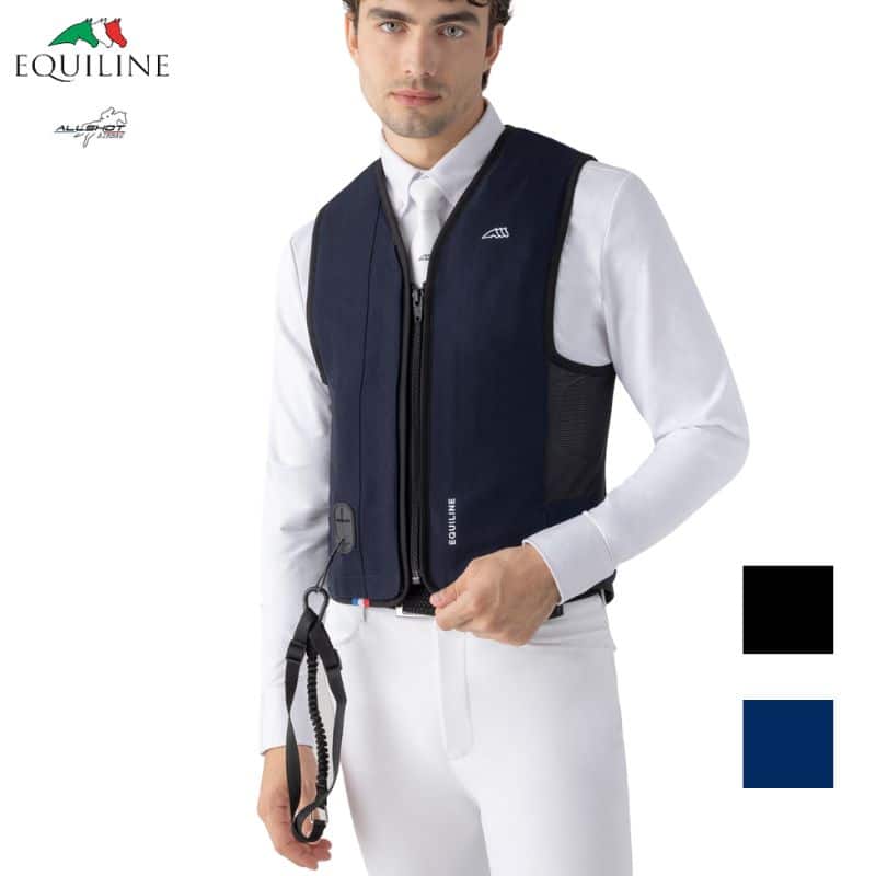 EQUILINE - ALLSHOT – Gilet Airbag d’équitation BELAIR homme Sellerie Equinoxe