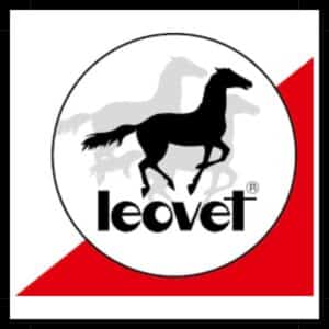 logo marque leovet produit d'entretient et friandises pour chevaux Sellerie Equinoxe Shop