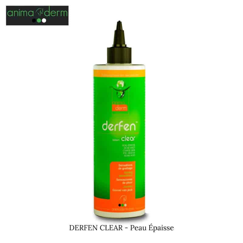 ANIMADERM – Derfen Clear Lotion apaisante pour chevaux Sellerie Equinoxe-Shop