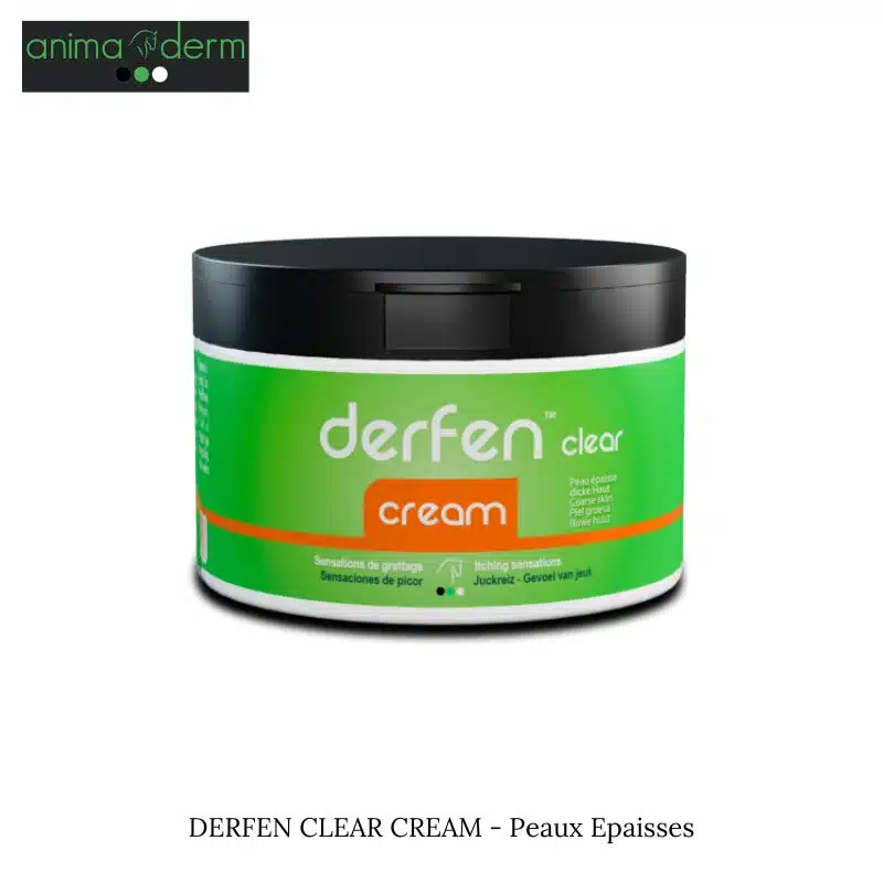 ANIMADERM – Derfen Clear cream crème apaisante pour chevaux