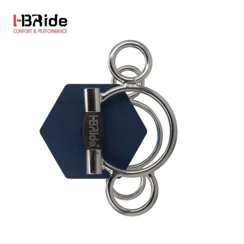 I-BRIDE - mors Pegase 3 anneaux Easy-Ride Soft Flex + Sellerie Equinoxe