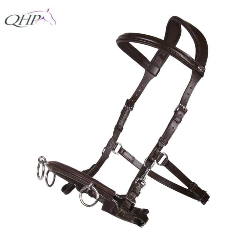 QHP - caveçon cuir havane