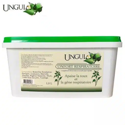 Confort respiratoire Ungula Naturalis - Respiration cheval Sellerie Equinoxe Fuveau complément alimentaire pour chevaux