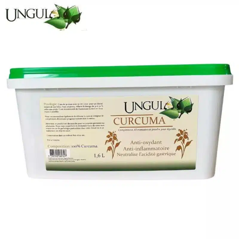 Curcuma Ungula Naturalis - Locomotion cheval poudre Sellerie Equinoxe Fuveau complément alimentaire pour chevaux