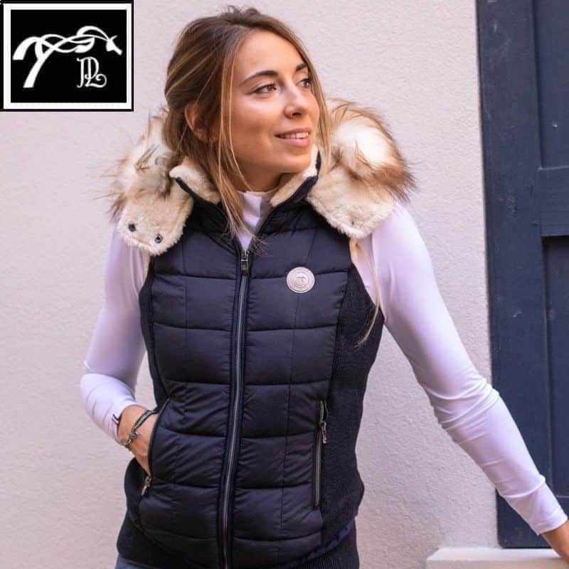 PENELOPE STORE - doudoune sans manche new roge marine