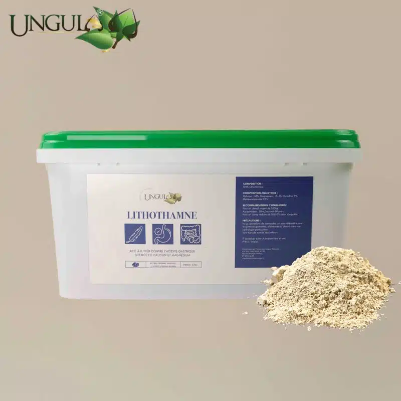 Lithothamne pour cheval Ungula Naturalis en poudre, format 1,5 kg