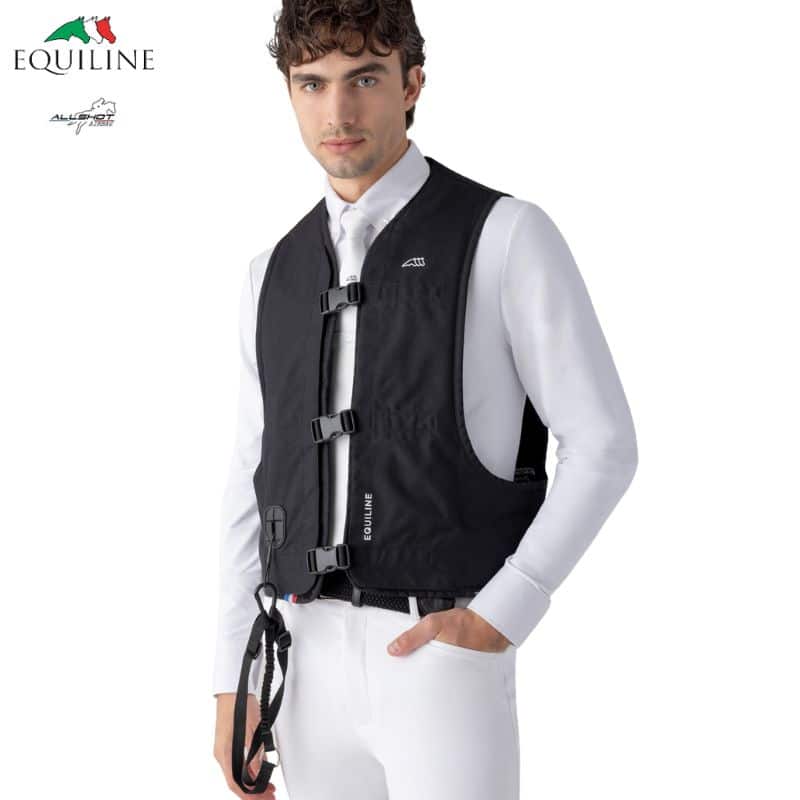 EQUILINE ALLSHOT Gilet Airbag d’équitation OXAIR adulte sellerie équinoxe