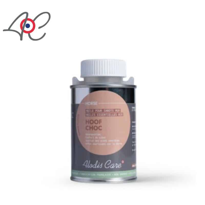 ALODIS CARE HUILE POUR SABOTS HOOF CHOC 200 mL avec pinceau intégré equinoxe-shop