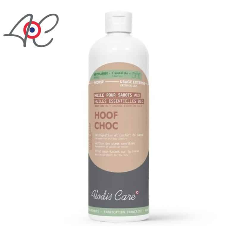 ALODIS CARE HUILE POUR SABOTS HOOF CHOC recharge 500 mL equinoxe-shop