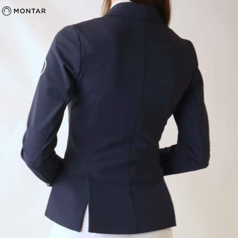 MONTAR - veste de concours BONNIE marine strass marine equinoxe-shop