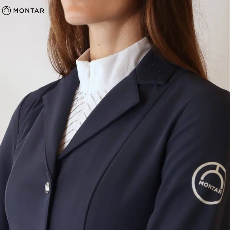 MONTAR - veste de concours BONNIE marine strass marine equinoxe-shop