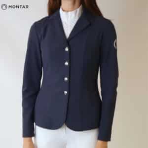 MONTAR - veste de concours BONNIE marine strass marine MONTAR - veste de concours BONNIE marine strass marine equinoxe-shop