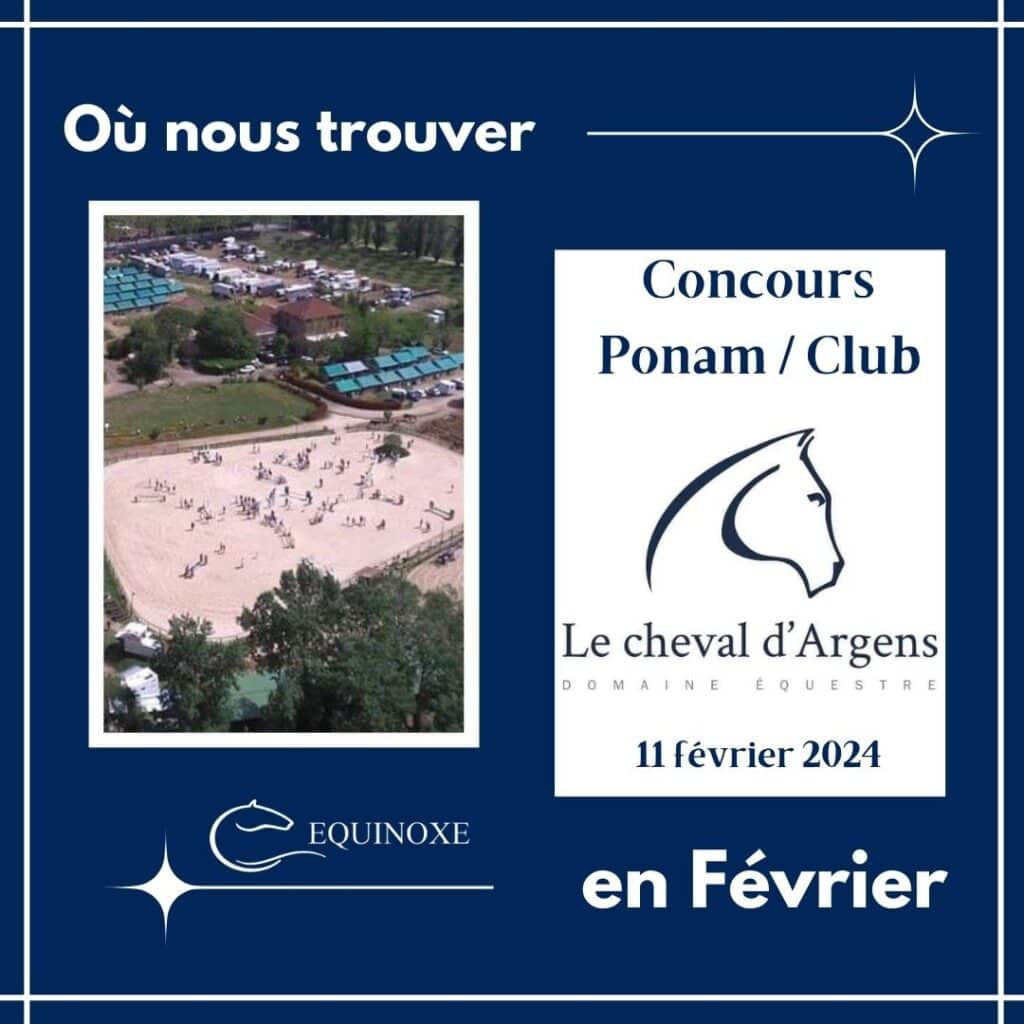 Concours Ponam/Club au Cheval d'argens 11_02_24 sellerie équinoxe