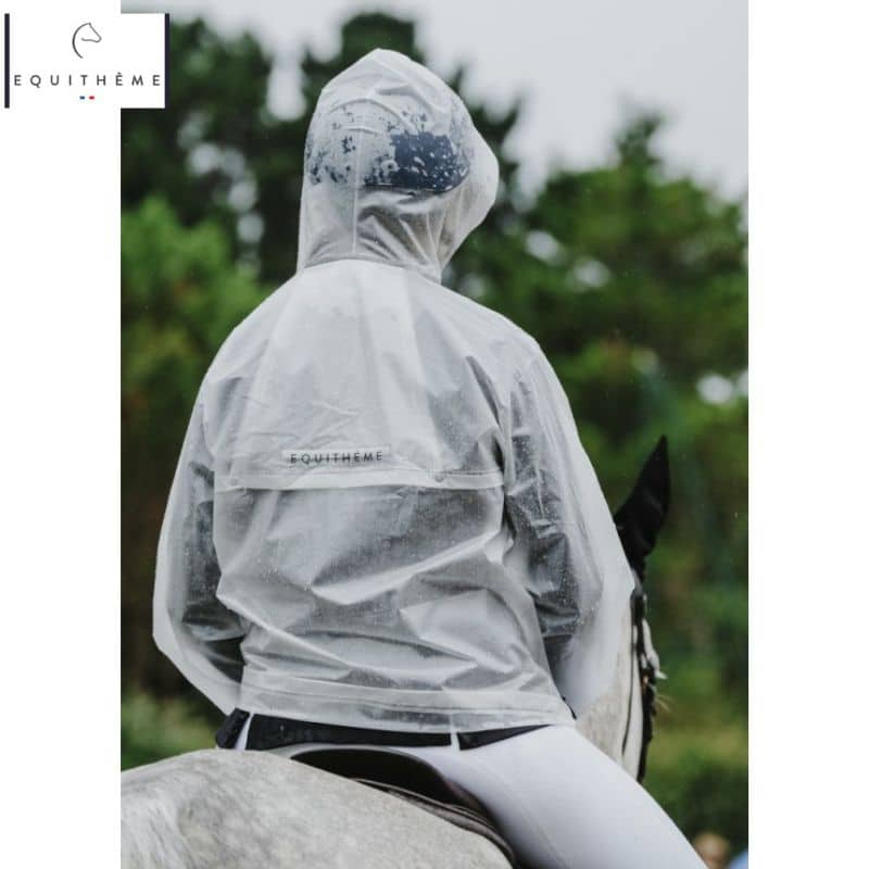 Veste Imperméable d'équitation Saigon transparent EQUI-THEME by SELLERIE EQUINOXE