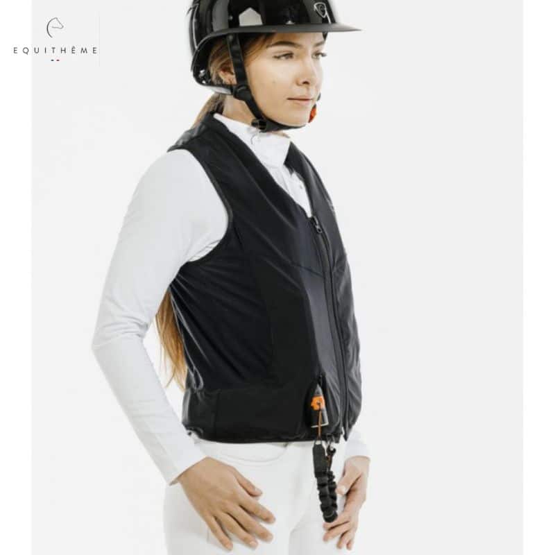 GILET D'EQUITATION AIRBAG AIRSAFE EQUITHÈME BY FREEJUMP Sellerie Equinoxe