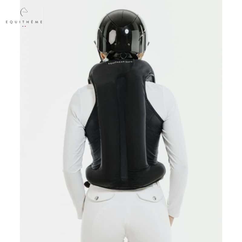 GILET D'EQUITATION AIRBAG AIRSAFE EQUITHÈME BY FREEJUMP Sellerie Equinoxe